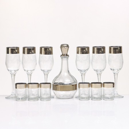 Mini-bar 13 objects: glasses + graffice 500 ml + pile 50 ml-3