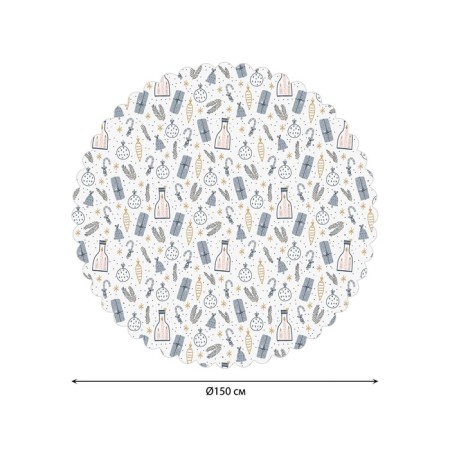 The tablecloth "Christmas set", round, Saten, d = 150 cm-1
