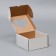 Box for the cake, with a window, "heart", 20 x 20 x 10 cm