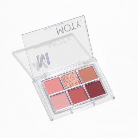Professional palette of eye shadow, 6 colors-3