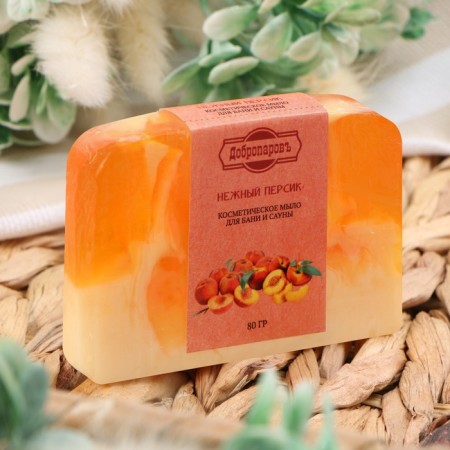 SPA soap - care for the bathhouse and sauna "Tender Persian" Dobroparov handmade 80 grams