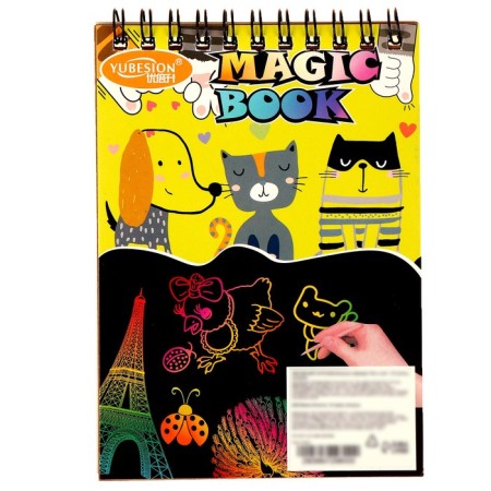 Cat and Dog notebook, 10 sheets, Stikhel-4