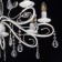 Lada chandelier, size 72x76x72 cm, 480W 8xe14
