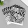 Scrapbooking paper bilateral "style" density 180 grams set 10 pcs 15.5x17 cm