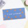 Money envelope "Happy Birthday!" Orange, 16x8 cm