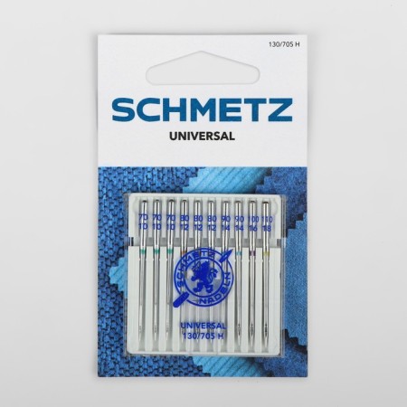 Needles for household sewing machines, universal, No. 70-110, 10 pcs-1