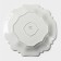 Porcelain dish Magistro "suite", d = 35.8 cm, white color