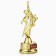 Award figure "You are a star", gold, plastic, 21.5 x 7.5 cm