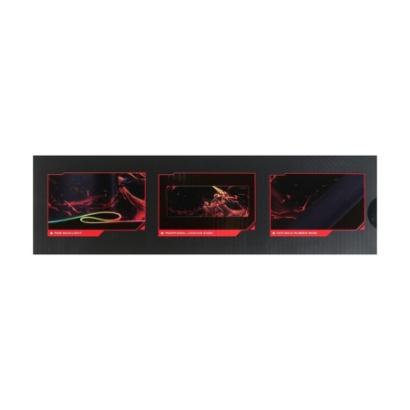 Mouse mat XTRIKE ME MP-605, Game, 800x300x3 mm, RGB backlight, black-7