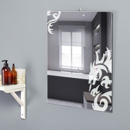 Dragon mirror, wall, 60 x 50 cm