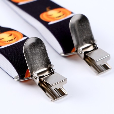 Carnival suspenders "Terrible pumpkin"-10