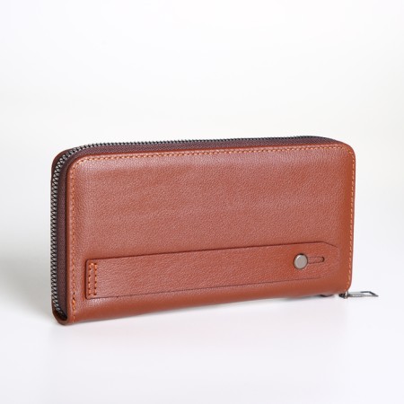 Male purse-clate on a zipper, redhead color-2