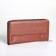 Male purse-clate on a zipper, redhead color