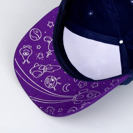 Children's cap "Space", rr. 52-54 cm-7