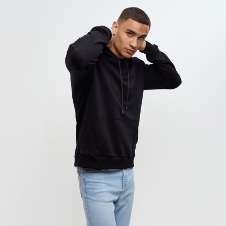 Hoods Men's Minaku: Casual Collection, Black Color, Size 48-5