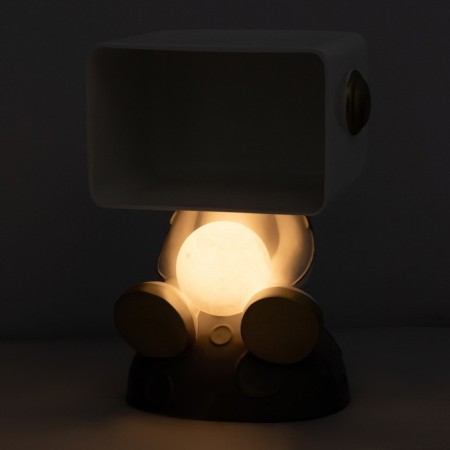 Luminaire-Column "Space" LED USB gray 35x25x47cm Risalux-2