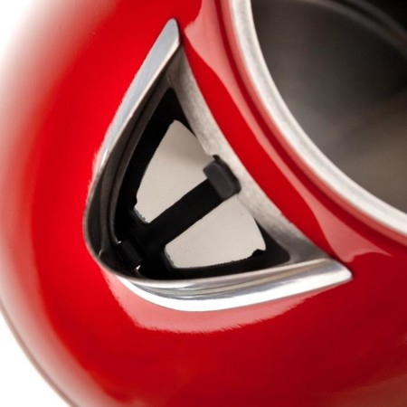 Electric kettle Brayer BR1007, metal, 1.7 l, 2200 W, auto shutdown, red-3