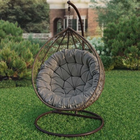 Billy swing pillow, diameter 115 cm, gray color