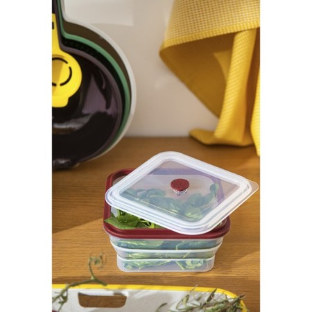 Container for carrying and storage Silicone Smart Solutions, Folding, 1.2 L, Dark Blood Color-8