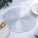 Napkin Serving shares tsex. Serebro, D 38 cm