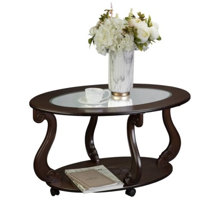 Table Journal Ovation (C) on the wheels, 900x615x490, dark brown-3
