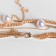 Pendant "minimal" crescent, color gold, l = 45.5 cm