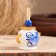 Toothpick stand "Teapot", 5 cm, white-blue