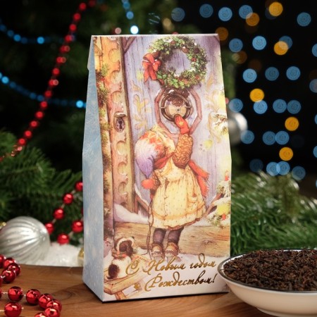 Black tea "Christmas miracle", 50 g