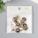 Buttons plastic for creativity on the leg "Circle, compass. Stone" set 15 pcs mix 1.5x1.5 cm 94135