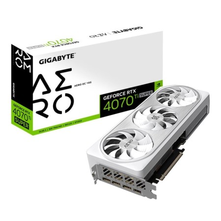 Gigabyte PCI-E 4.0 GV-N407TSAero OC-16GD NVIDIA GEFORCE RTX 4070TI SUPER 16GB 25 106497-7