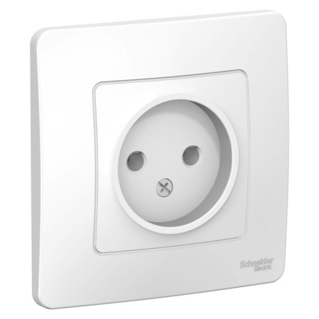 SEM SE BLANCA, 16 A, 250 V, built -in, without salary, IP20, white, BLNRS000011