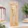 Candle for the cake "Flower", the number "1", gold