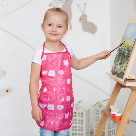 Apron Children's Ethel "Cats", 49 x 39 cm-3