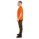 Pride Logo T-shirt, cotton, orange, rr XS