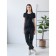 Female T-shirt, size 44, dark blue color