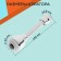 Zein z3603 aerator, rotary, on a hinge, flexible, 2 modes, chrome/white