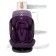 AMAROBABY BRILLANT, ISOFIX fastening, class D, group 0+/1/2/3 (0-36 kg), purple color