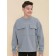 Sweatshirt for boys, height 128 cm, gray color