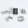 Metal puzzle "Ocean", set of 5 pcs.