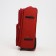 Small suitcase 24 "on lightning, code castle, with extension, red color