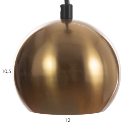 Squire chandelier 1x25W GU10 Black 12x12x80cm-5