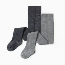 A set of tights of crumb I am Basic Line, height 74 - 80 cm, gray