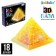 3D puzzle "Pyramid", crystalline, 18 details, Mix color