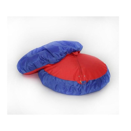 Twins bag, size 80x100 cm, cornflower, red, oxford color