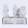 Diamond embroidery "Flowers with butterflies in the garden" Interior decor