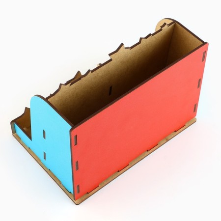 Organizer for the office, with a place for the phone "Raccoon"-4