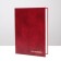 Address folder "for the signature" Bumvinyl, burgundy with divorces, a4