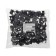 Fastener-clip for a pipe Ø 16 mm, black (100 pcs./Union) Rexant