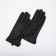 Female gloves, size 9, with insulation, black color