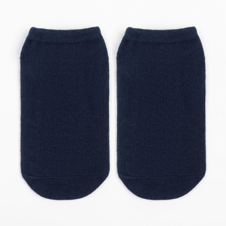 Noski children's anti-slip, color dark blue, size 14-16